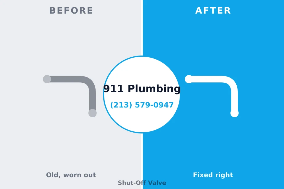Before and after: plumbing company Lovington, NM